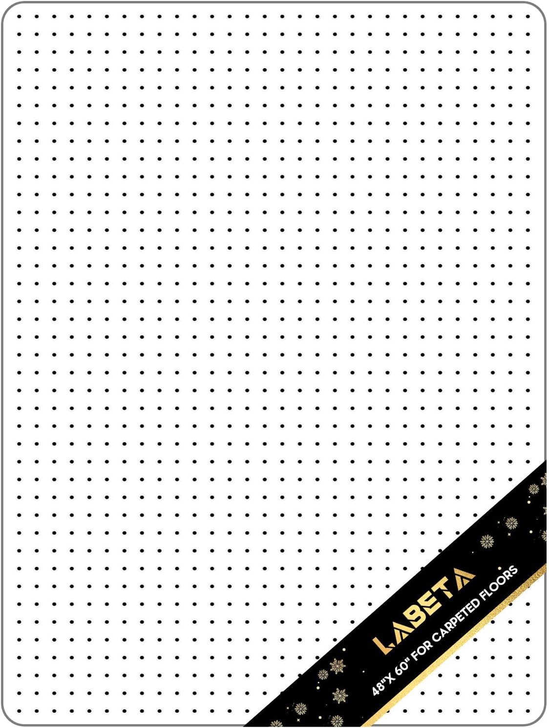 Office Chair Mat for Carpet Floor – 48" x 60", Heavy Duty Slip-Resistant Protector
