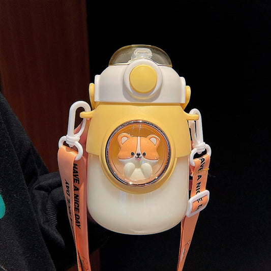 Kawaii Cartoon Water Bottle – 820ml